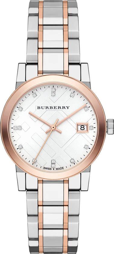 horloge dames burberry heritage